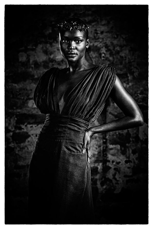 Miriam Odemba by Jean Christophe Lagarde Photographe de mode Paris - Fashion photographer